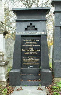 Grab Professor Berthold Hatschek am Zentralfriedhof Wien