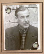 Passfoto des Trompeters Joschy Wimmer 1943