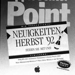 Hard+Soft Apple Center Flyer 1992